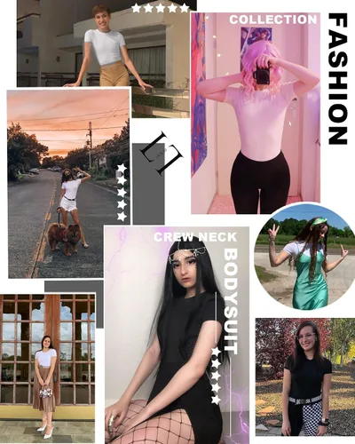 Vista 2 de LAOLASI - Camiseta tipo body para mujer, cuello redondo, manga larga, ajustado, informal, básico, para uso diario