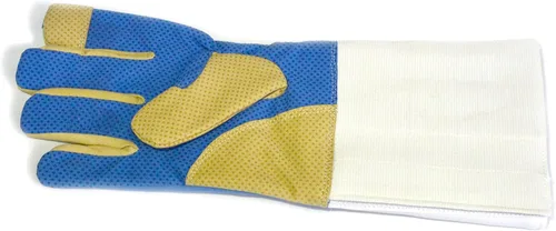 Vista 7 de LEONARK Guantes de esgrima para espada y sable de aluminio, guantes para práctica de cercas y combates - Equipo profesional de esgrima para esgrima
