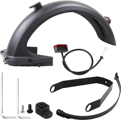 Vista 6 de Guardabarros trasero para scooter eléctrico, compatible con MAX G30, accesorio de pieza de repuesto para scooter eléctrico
