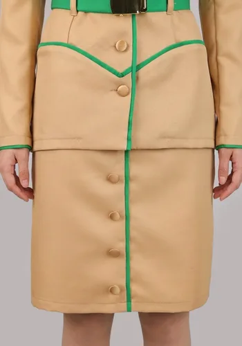 Vista 10 de Disfraz de Líder de Tropas de Girl Scouts para Mujer de la Clase Alta Multicolor