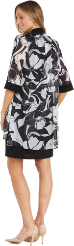 Vista 4 de R&M Richards Women's Classic Knee Length Jacket Dress