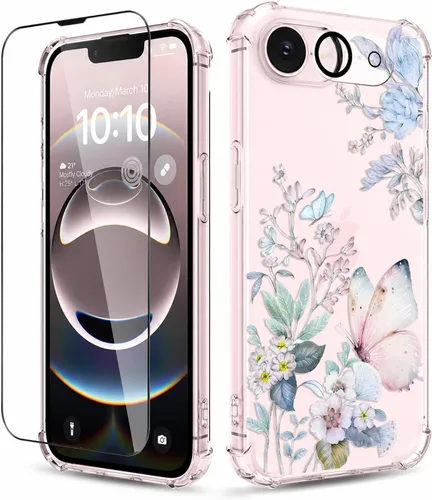 Vista 52 de Funda para iPhone 13 y iPhone 14 (6.1 pulgadas), funda protectora delgada de poliuretano termoplástico suave a prueba de golpes, bonito