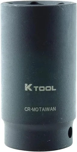 Vista 9 de K Tool International Impacto de zócalo 0.394 in 1/2" Dr