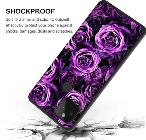 Vista 224 de Funda delgada para Google Pixel 4 XL, funda delgada de silicona de TPU suave a prueba de golpes para Google Pixel 4 XL, astronauta Galaxy