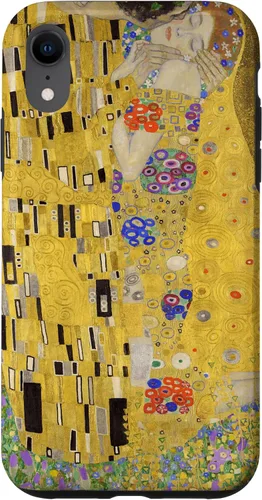 Vista 25 de Gustav Klimt's The Kiss Famous Painting Case for iPhone 17