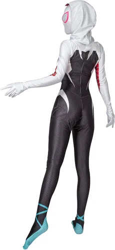 Vista 3 de Beita Gwen Stacy - Disfraz de cosplay de tela de elastano para Halloween