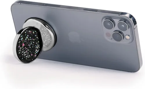 Vista 4 de HANDL New York: Black Pearl - Colección Handl O Sparkl - Agarre y soporte para teléfono inteligente