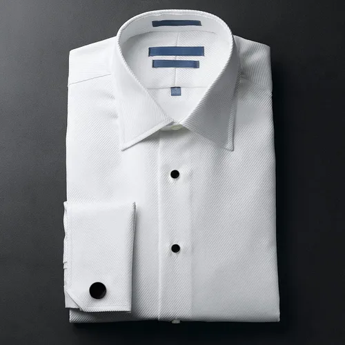 Vista 2 de UJOY Juego de gemelos y tachuelas en blanco, redondos, 4 colores, camisa esmoquin, botones empaquetados en caja de gemelos para hombres
