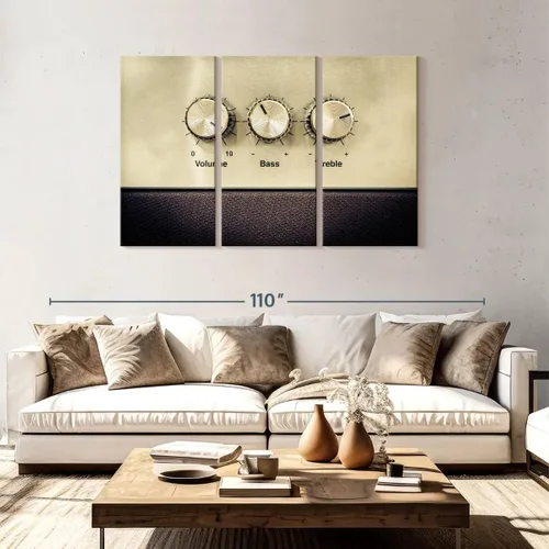 Vista 61 de Elephant Stock BW - Reproductor de discos de vinilo para pared, lienzo horizontal, decoración de pared de sala de estar de 3 piezas, impresión