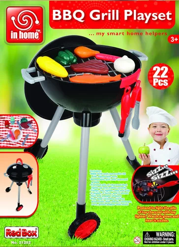 Vista 5 de Redbox Red Box - Juego de parrilla para barbacoa con luz y sonido
