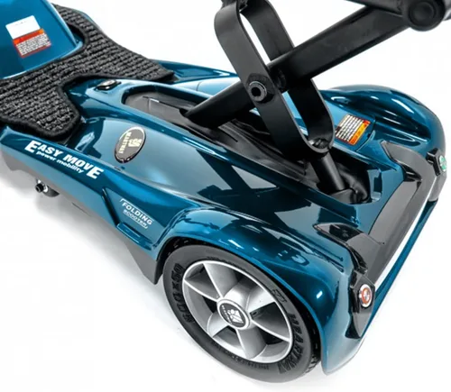Vista 2 de EV Rider Transport M EZ (Easy Move) S19M Fold - Scooter eléctrico plegable manual para adultos, personas mayores, discapacitados, peso ligero
