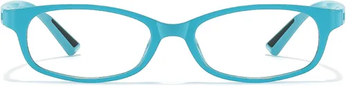 Vista 15 de SODQW Office-Siren - Gafas de luz azul para mujeres, armazón rectangular, anteojos pequeños Y2K, anteojos de computadora antifatiga visual