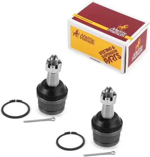 Vista 208 de Metrix - 2 juntas de rótula superior delantera K3134T para Dodge Ram 1500 4WD 94-01, Ram 2500 4WD 94-99, Jeep Cherokee 84-01, Wrangler 97-17