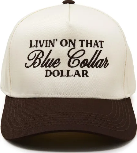 Vista 127 de Funky Junque Gorra de béisbol de 2 tonos para camionero adulto Misbehavin' - Leopardo/Beige