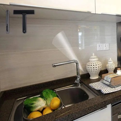 Vista 10 de COSNIGHT - Adhesivo impermeable a prueba de aceite para cocina, película de vinilo autoadhesiva, resistente a altas temperaturas, papel extraíble