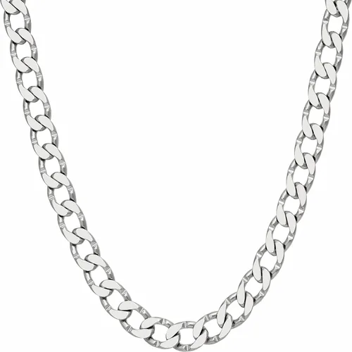 Vista 12 de LIFETIME JEWELRY Collar de cadena de eslabones de borde cortado de diamante chapado en oro real de 24 quilates Dorado