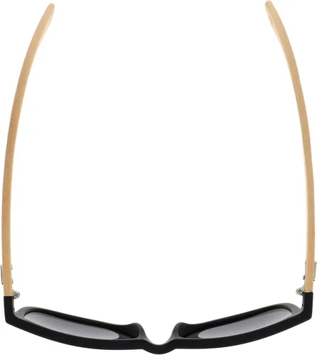 Vista 4 de Dockers Men's Chase Sunglasses Sunglasses, Black and Bamboo, 53mm US
