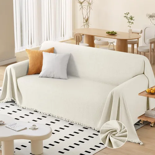 Vista 15 de TAOCOCO Funda para Sillón y Sofá Gruesa y Duradera, Manta para Sofá de Reclinar, Funda Lavable para Silla y Sofá, Amigable para Mascotas, Protector