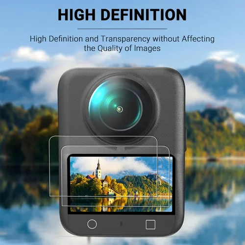 Vista 7 de Osmo 360 - Funda para accesorios DJI Osmo 360, con protector de pantalla Estuche rígido de almacenamiento de viaje compatible con protector