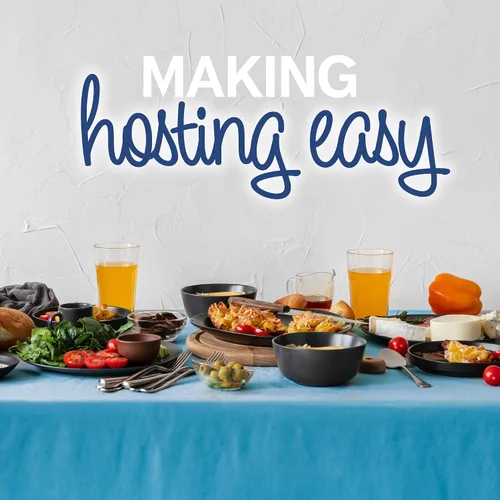 Vista 7 de HOUZZKINGZ USA Manteles de papel azul, 54 x 108 pies, paquete de 4 manteles de papel y plástico de alta calidad de 3 capas para fiestas, desechables