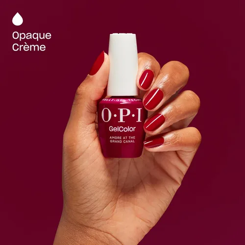 Vista 4 de OPI GelColor - Esmalte de uñas de gel LED Cure Tonos rojos Brillo de calidad de salón de belleza de larga duración Fácil de quitar Vegano