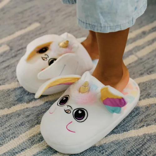 Vista 2 de Flipeez Zapatillas, unicornio, S, tallas para niños 9-12