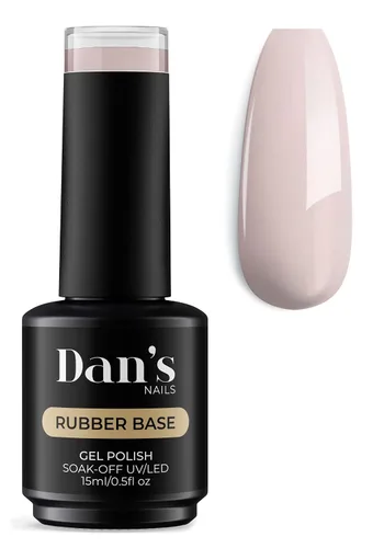 Vista 21 de Dan's Nails Angel Peach Nude Set de Gel de Capa Base de Goma Sistema de Remoción Fácil - Lámpara UV/LED