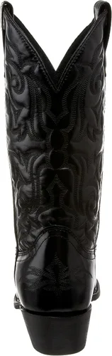 Vista 3 de Laredo Hawk - Botas de vestir con punta corta para hombre, color negro, Negro