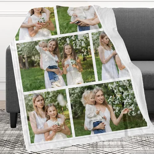 Vista 78 de Manta personalizada con imagen, mantas personalizadas para adultos y niños, manta de fotos personalizable, mantas personalizadas como regalo