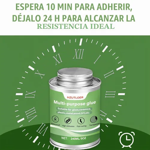 Vista 7 de Super pegamento multiusos Adhesivo transparente de alta resistencia con cepillo para caucho, PVC, acrílico, madera, cerámica, cuero, plástico