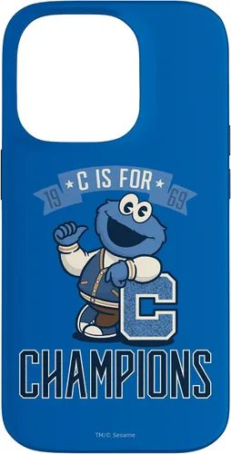 Vista 17 de iPhone 16 Sesame Street Cookie Monster C es para Champions Case