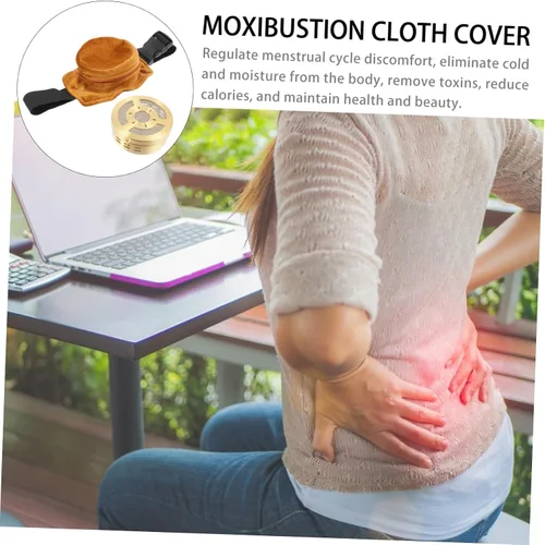 Vista 4 de NOLITOY Kit de caja de cobre Moxa sin humo Moxa purificador para palillos de moxibustión ventilación ajustable diseño portátil