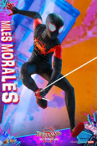 Vista 6 de Spider-Man Into the Spider-Verse Escala 1/6 Miles Morales