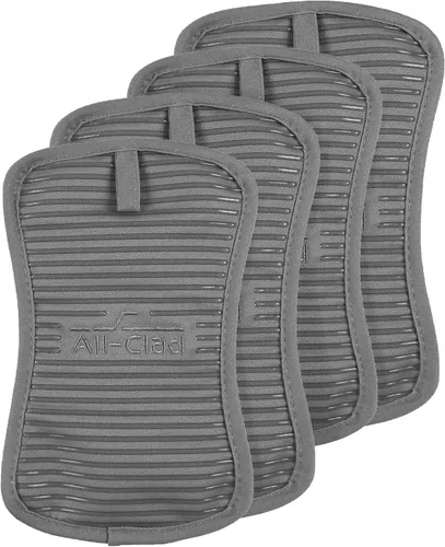 Vista 34 de All-Clad Soporte para ollas y almohadilla caliente: resistente al calor hasta 500 grados, 100% algodón, almohadilla caliente de 10 x 6.25 pulgadas