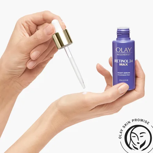 Vista 3 de Olay Suero para corregir arrugas con vitamina B3 + péptidos de colágeno, 1.3 fl oz