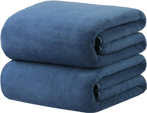 Vista 40 de JML - Toallas de baño de microfibra de gran tamaño (30 x 60 pulgadas), suaves, súper absorbentes y de secado rápido, multiusos para deportes