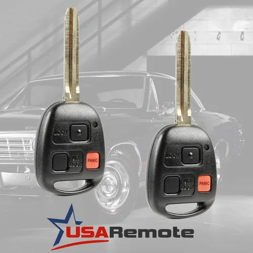 Vista 2 de Llavero compatible con Toyota FJ Cruiser 2010, 2011, 2012, 2013, 2014, Toyota FJ Cruiser (HYQ12BBT G-Chip), juego de 2