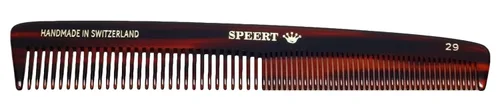 Vista 32 de #10 Peine de dientes estrechos hecho a mano Tortuga Havana Acetato fino recto fino desenredante Parting Grooming Teasing Peluquería Peluquería