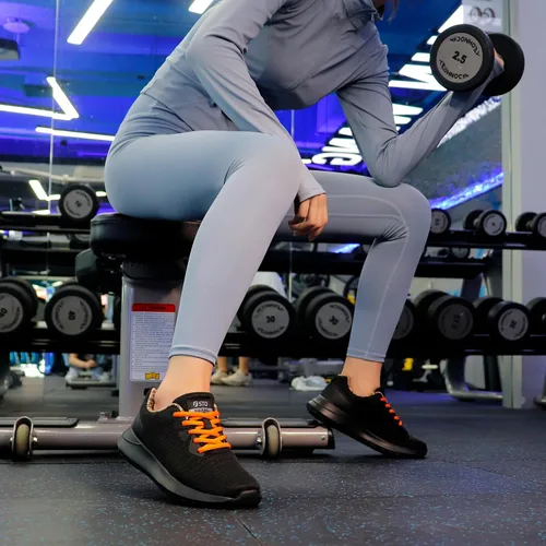 Vista 9 de STQ Zapatos deportivos para caminar resistentes al agua para mujer con soporte de arco