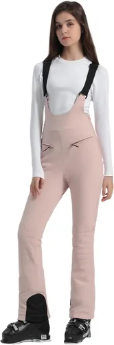 Vista 4 de GSOU SNOW Women Ski Bib Pants Snow Overalls Snowboard Waterproof Windproof Insulated Slim Winter Warm High elasticity