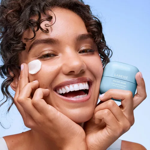 Vista 14 de LANEIGE Crema Hidratante Water Bank Azul con Ácido Hialurónico: Crema facial coreana hidratante con escualano y ceramida para el soporte