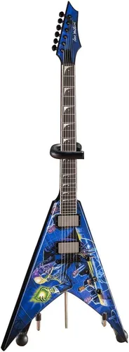 Vista 2 de Axe Heaven Megadeth Dave Mustaine Rust In Peace Dean - Guitarra a escala 1/4