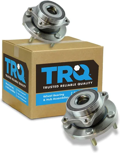 Vista 114 de TRQ Juego de 2 rodamientos de rueda delantera y conjunto de cubo compatible con Tesla 3 2020 Y 2018-2019 para Tesla 3 2020 Tesla Y AWD 2018-2019