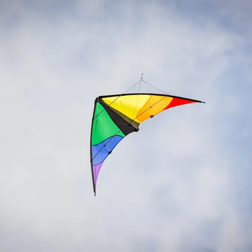 Vista 2 de in The Breeze 48-inch Stunt Kite, Dual Line, Framed Kites for Beginner to Intermediate Sport Kite Flyers