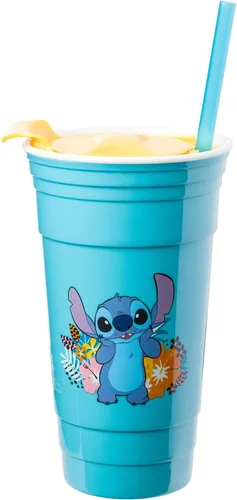 Vista 8 de Silver Buffalo Disney Encanto Family is Everything - Vaso de plástico de 32 onzas con tapa y popote