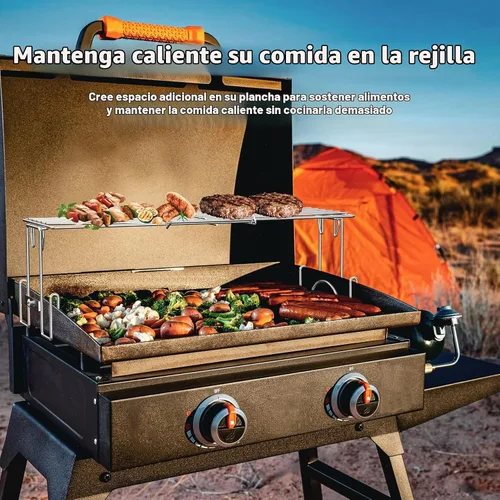 Vista 7 de Skyflame Rejilla ajustable que calienta el estante para las planchas de 17