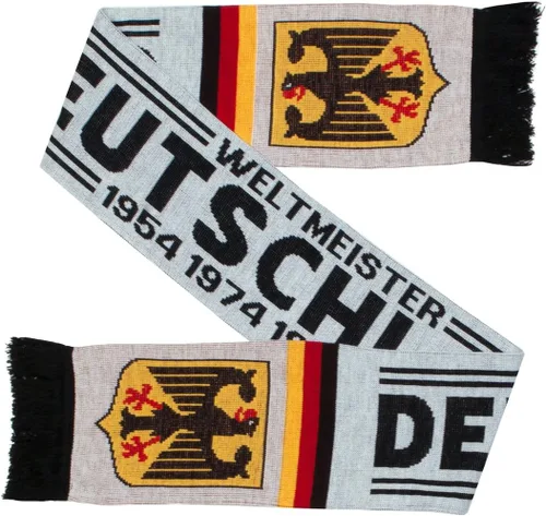 Vista 5 de Deutschland Bufanda de punto de fútbol de Alemania