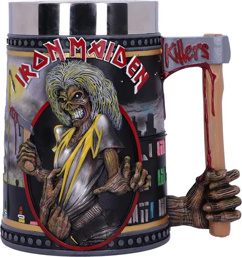 Vista 2 de Nemesis Now ACDC Tankard Negro