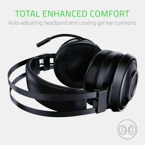 Vista 3 de Razer Nari Essential THX Spatial Audio Gaming Auriculares (renovado)