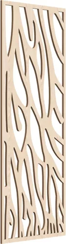 Vista 56 de 9 3/8"W x 24 3/8"H x 1/4"T Bristol Decorativos Paneles de Pared de Madera Calado, Cereza